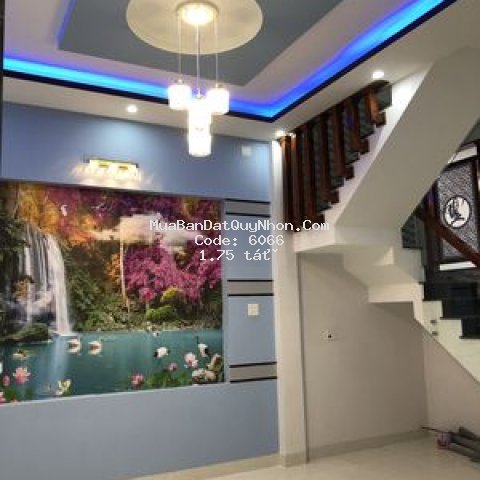Nhà 1trệt 1lầu 40,3m2,hẻm oto lê đại hành,qui nhơn