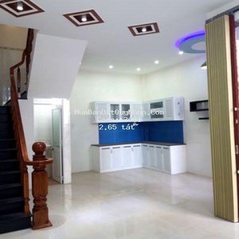 Nhà 3 mê đúc 42m2 hẽm ôtô đường võ mười 2ty 650tr