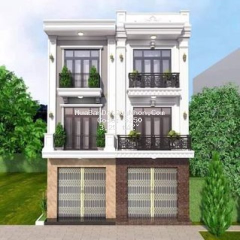 Nhà 3 tầng nguyên đường oto kv quy nhơn
