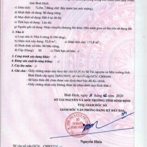 Nhà 4 tầng – 6 phòng – làm homestay tại quy nhơn Nhà 4 tầng – 6 phòng – làm homestay tại quy nhơn