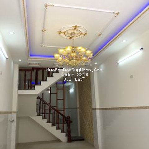 Nhà bán 3 mê, 43,5m2, hoàng văn thụ, tp qui nhơn