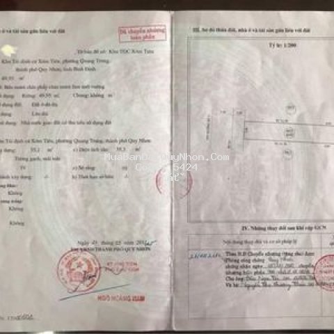 Nhà cấp 4 đường phan duy anh 50m2 ngang 3m tây bắc