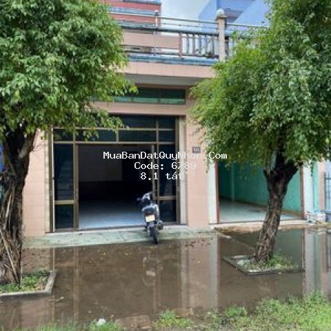 Nhà đôi 1 ngang 10m, mặt tiền tp quy nhơn bình địn
