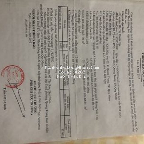 Nhà giá rẻ khu vực gần trung tâm thành phố quy nhơ