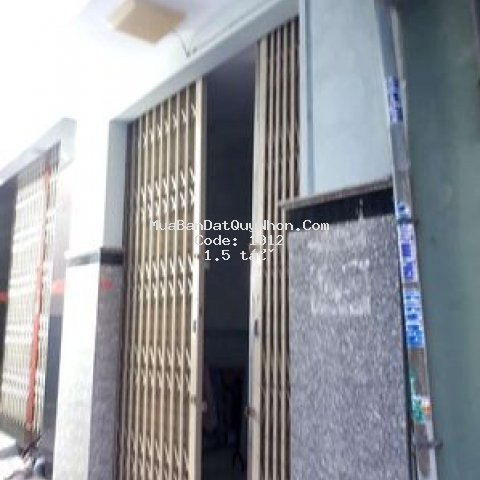 Nhà hẽm võ mười 24,58m2 giá 1ty 500tr