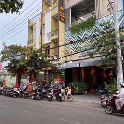 Nhà mặt tiền lô góc đường ngô mây giá rẻ nở hậu