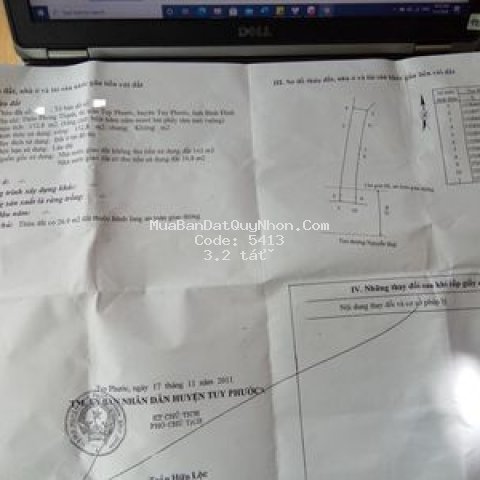 Nhà mặt tiền nguyễn huệ chùa hang tuy phước 152m2