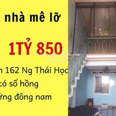 Nhà mê lỡ hẻm nguyễn thái học,có sổ hồng Nhà mê lỡ hẻm nguyễn thái học,có sổ hồng