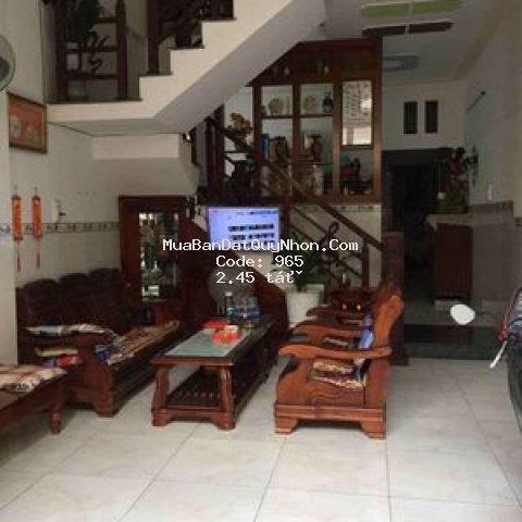 Nhà thành phố qui nhơn 60m² hẻm o tô