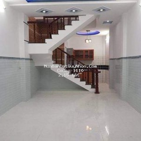 Nhà thông 2 hẻm hoàng văn thụ quy nhơn 2 mê,41m2,