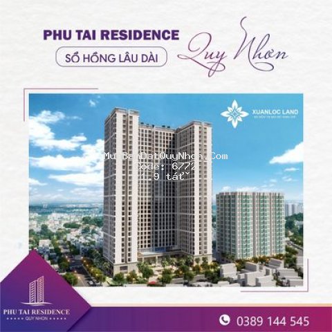 Phu tai residence - sở hữu sổ hồng lâu dài