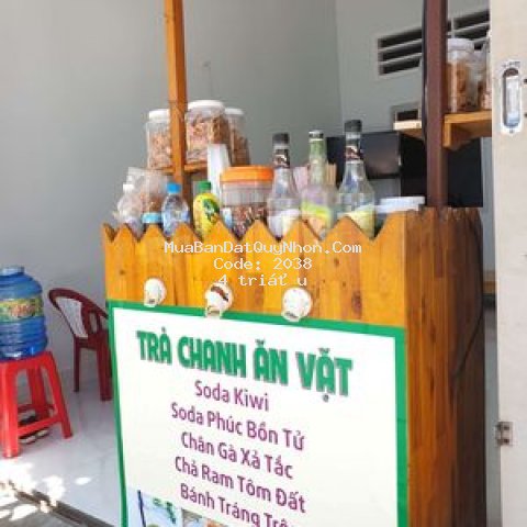 Sang nhượng quán trà chanh ăn vặt