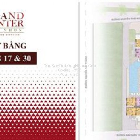 Shophouse grand center quy nhơn 137m²