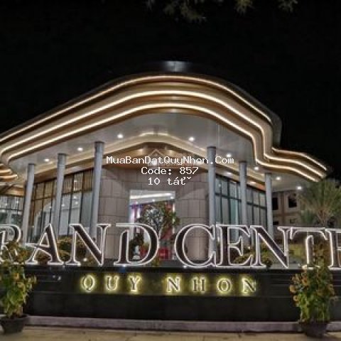 Shophouse grand center quy nhơn 138m²