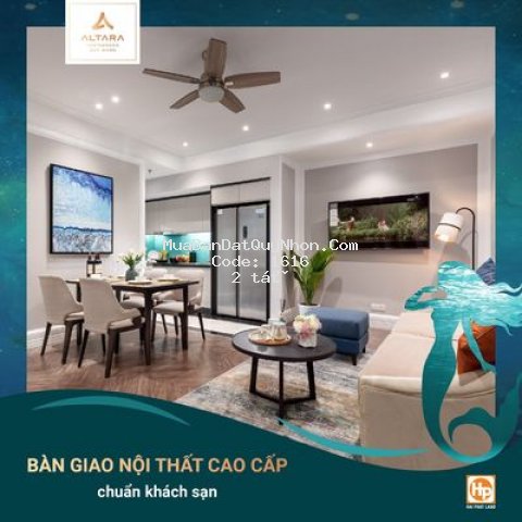 Sở hữu ngay căn hộ view biển quy nhơn chỉ từ 688tr