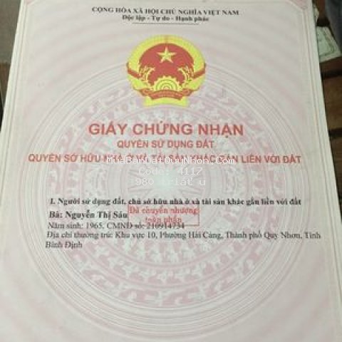 Thanh lý tiền trả ngân hàng bán lỗ lô góc.