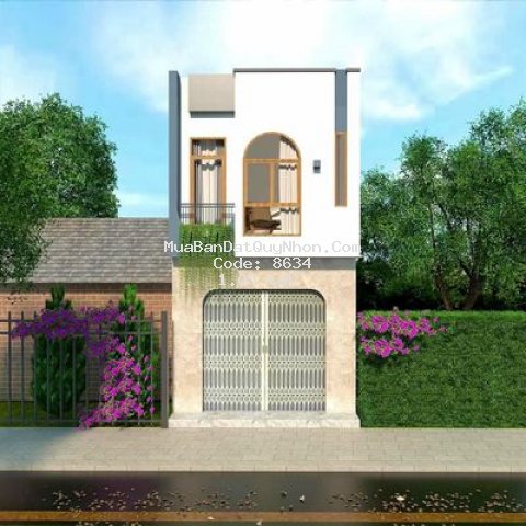 Bán 5 căn liền kề hẻm rộng đường trần phú diêu tri