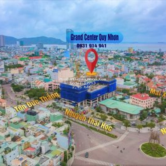 Bán căn 2pn grand center quy nhơn, hướng đn,giá rẻ