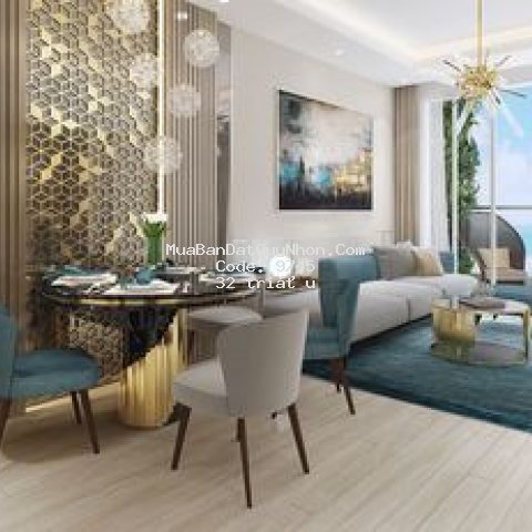 Bán căn hộ cao cấp 50m2, khu phố tây, 2 mặt tiền