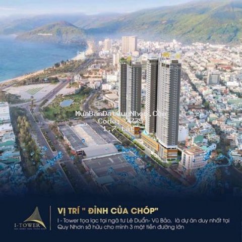 Bán căn hộ i tower quy nhơn - giá 1ty7