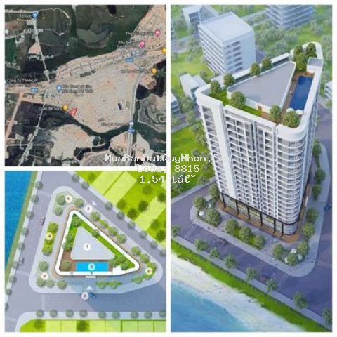 Bán căn hộ ngay trường fpt quy nhơn giá 750 triệu