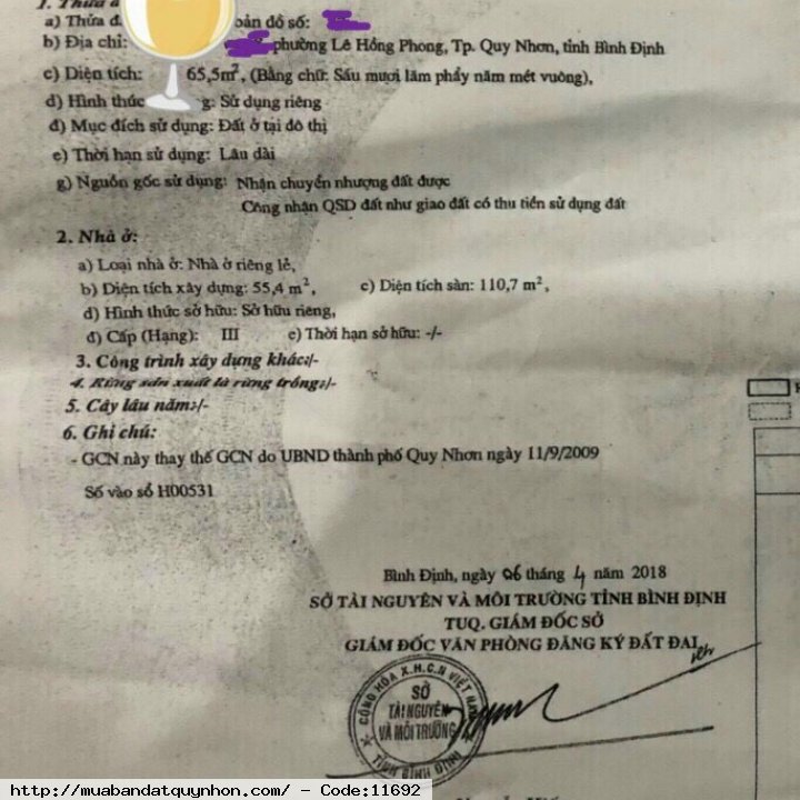 Bán căn nhà tâm huyết hẻm Phạm Ngũ Lão_Quy Nhơn. Đầy đủ công năng. - DT: 65,5m2 (ngang 3,5m). Dtsd: 110,7m2 - Hướng: Đông Nam - Hiện trạng: nhà còn mới, xây chắc chắn. 2pn, 2wc,  pk, bếp, pt, sân phơi, sân xe. 💰 2tỷ700 (thương lượng)