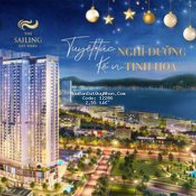 Bán ch 2pn view biển the sailing ck 13% 1cây vàng