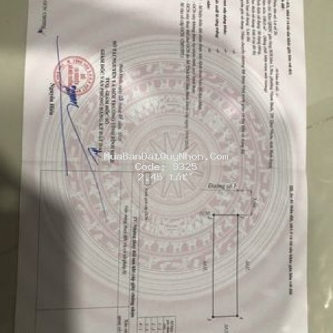 Bán đất đường nguyễn diêu khu chợ dinh