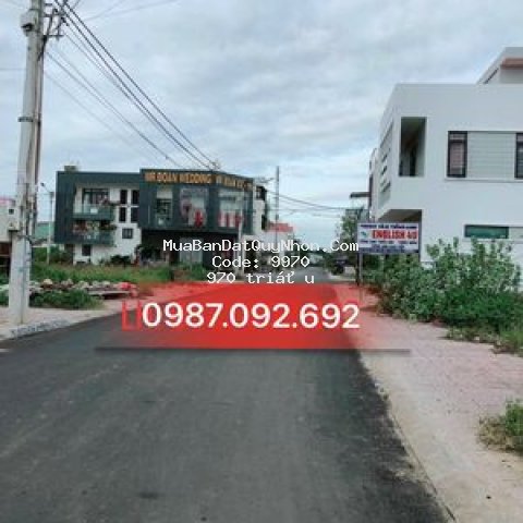 Bán đất khu cây xăng tấn thành giá rẻ do ngộp bank