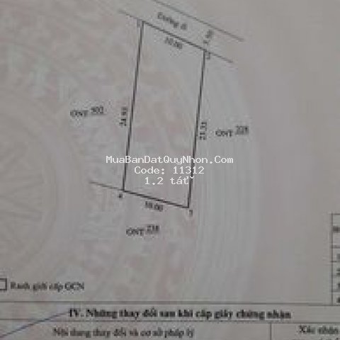 Bán đất ở phước mỹ gần đường quốc lộ 19d