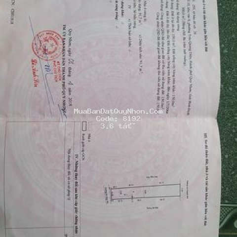 Bán đất tặng nhà cấp 4 hiện hữu