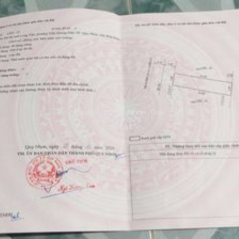 Bán đất tđc long vân 100m2
