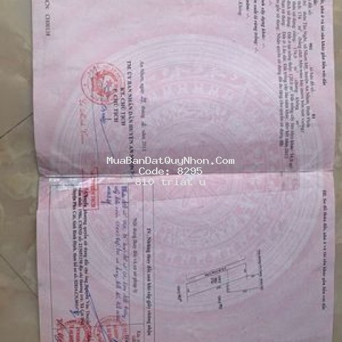 Bán đất thổ cư chính chủ