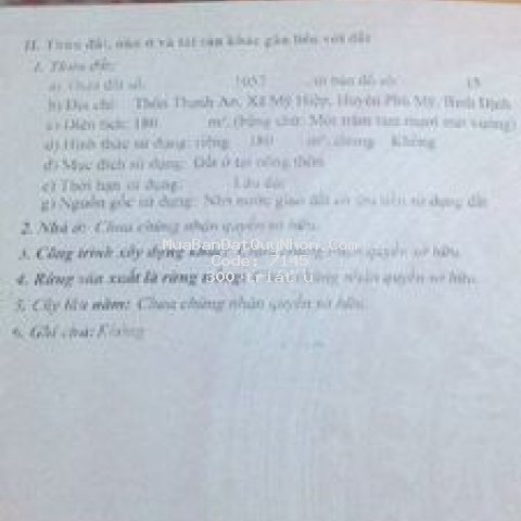 Bán đất xã mỹ hiệp nằm gần quốc lộ 1a