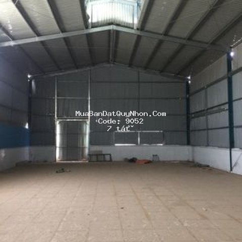 Bán hoặc cho thuê nhà xưởng 1500m2  bình định