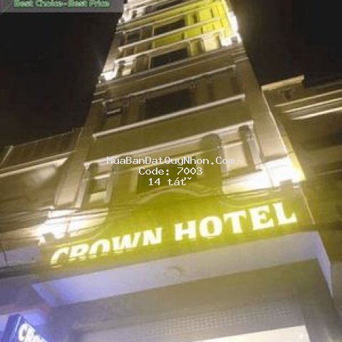 Bán hotel đối diện biển quy nhơn , mới xây dựng