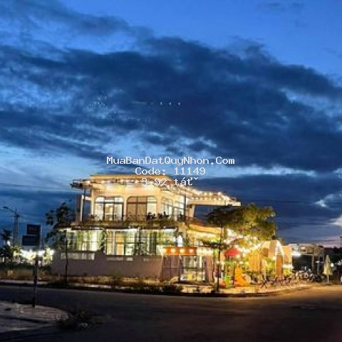 Bán lô góc khu bàn thành, đập đá, an nhơn 14tr/m2
