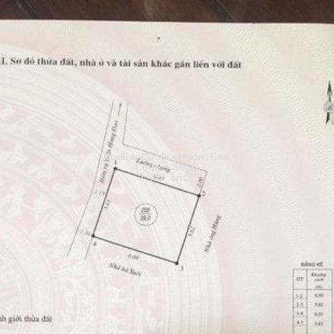 Bán nhà cấp 4 hẻm xuân diệu - trần hưng đạo