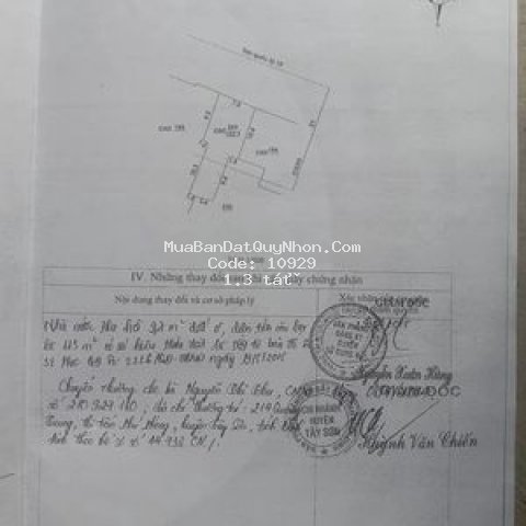 Bán nhà mặt tiền quốc lộ 19, phú an