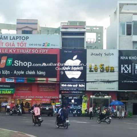 Bán nhà ngay công viên quang trung quy nhơn