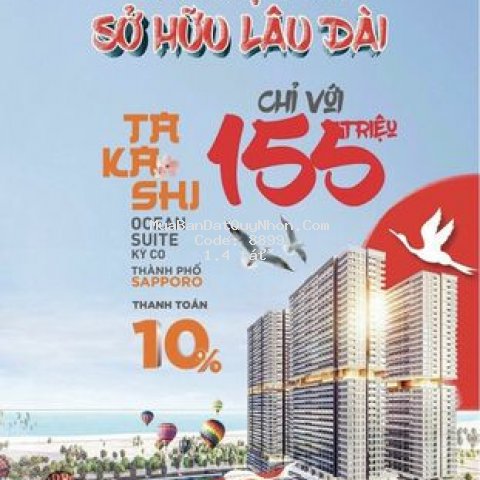Booking hoàn tiền- căn hộ view biển sở hữu lâu dai