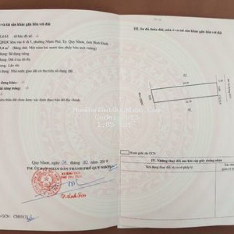 Cần bán gấp đất đẹp quy nhơn sau trường đại học