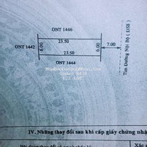 Cần bán lô đất phước nghĩa đường rộng 14m