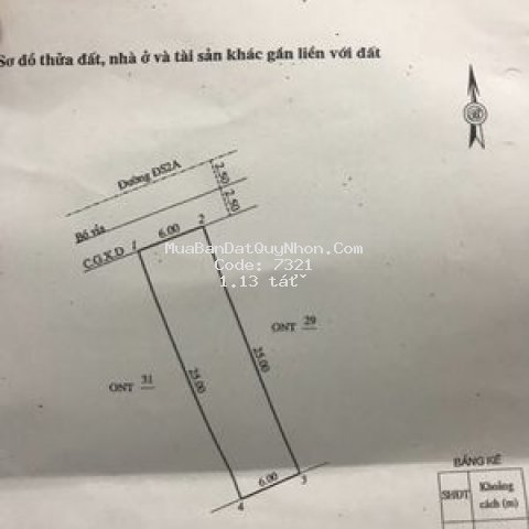 Cần bán lô đất tđc nhơn phước ngay  chợ nhơn hội