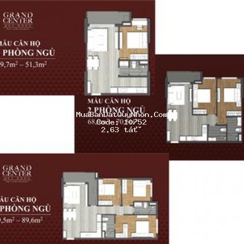 Căn góc view biển dự án grand center quy nhơn