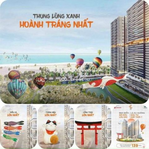 Căn hộ 1,2,3 pn takasi ocean suite-quy nhơn