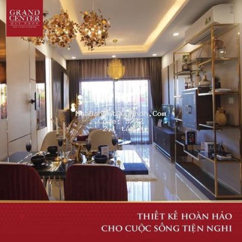 Căn hộ 1pn view biển quy nhơn, tặng 2 chỉ vàng