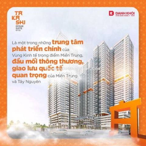 Căn hộ 5*thành phố qui nhơn 60m² giá 1tyr390