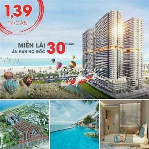 Căn hộ biển 5 sao quy nhơn giá cực hấp dẫn .