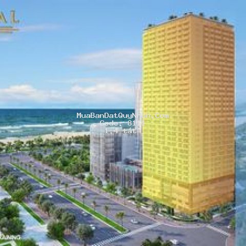 Căn hộ biển cao cấp quy nhơn melody 50m² 1pn
